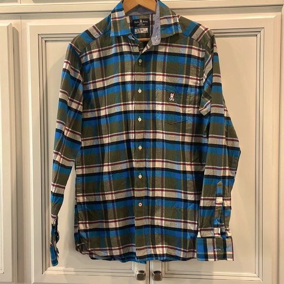 Psych Bunny Flannel Shirt - Picture 1 of 3